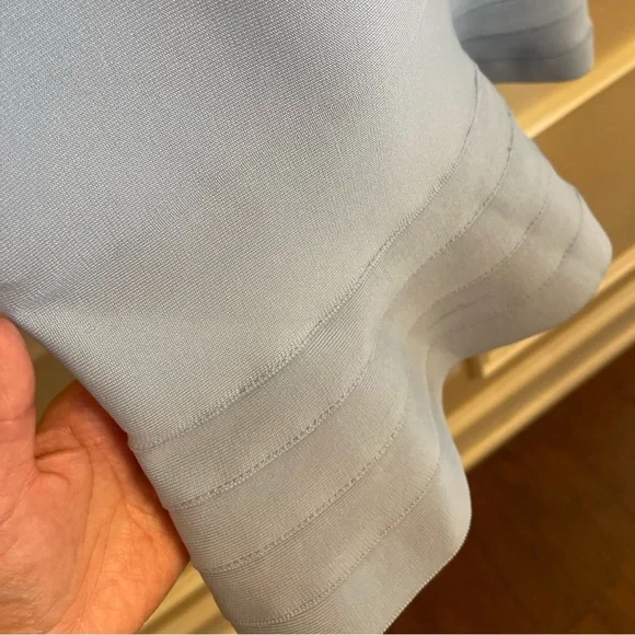 Baby Light Blue Body con Bandage  Fishtail Party Formal Dress Wedding Guest - Picture 7 of 9